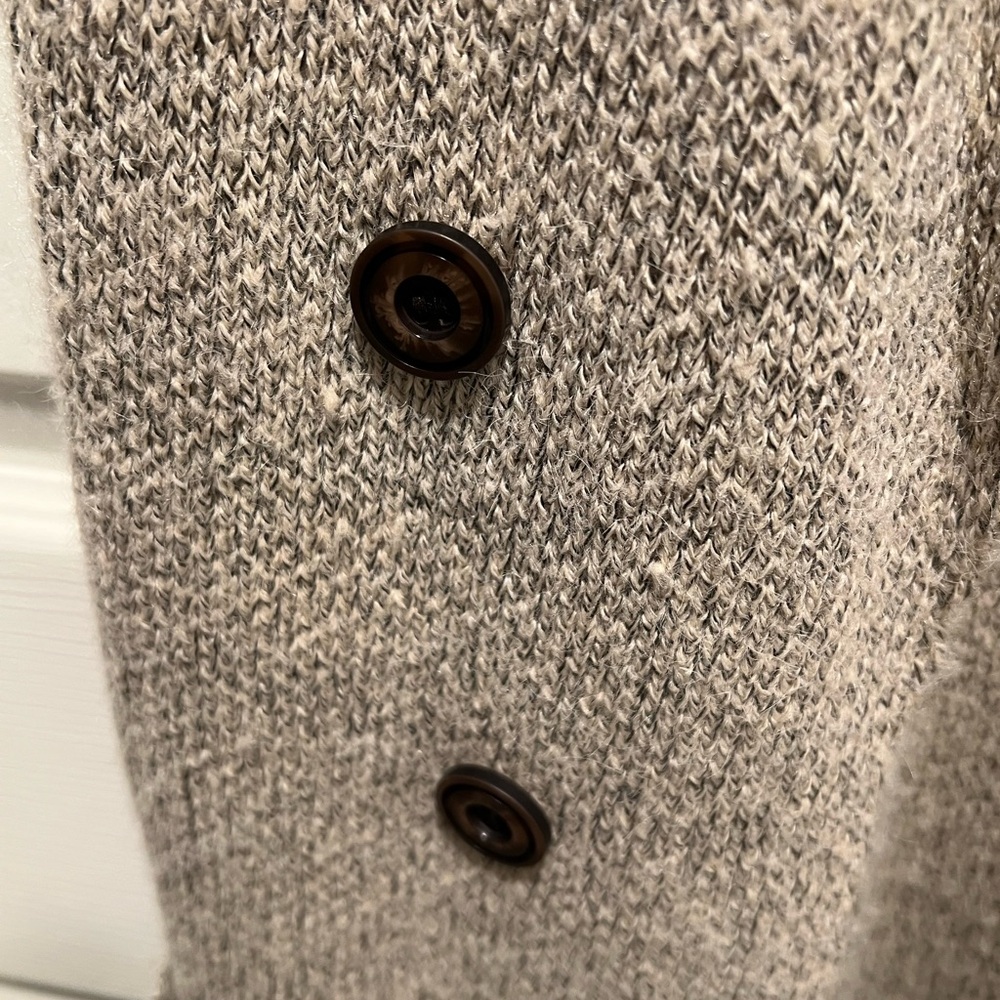 Love Tree Beige Sleeveless Cardigan - Picture 6 of 10